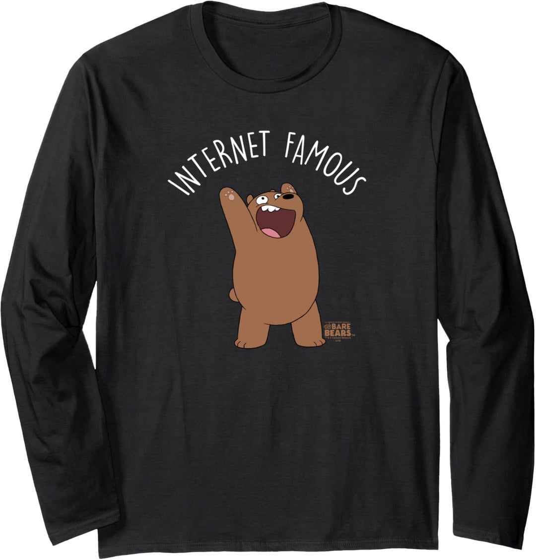 We Bare Bears Internet Famous Langarmshirt