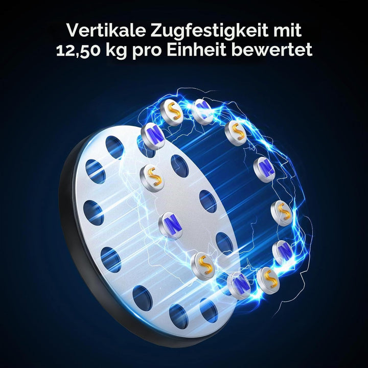 Starlink Mini Halterung, 3-in-1 Magnet- &amp; Saugfuss-Dachhalter mit Schutzabdeckung für Starlink Mini