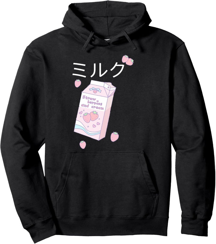90er Jahre japanische ästhetische Pfirsichsaft Otaku Anime Pullover Hoodie