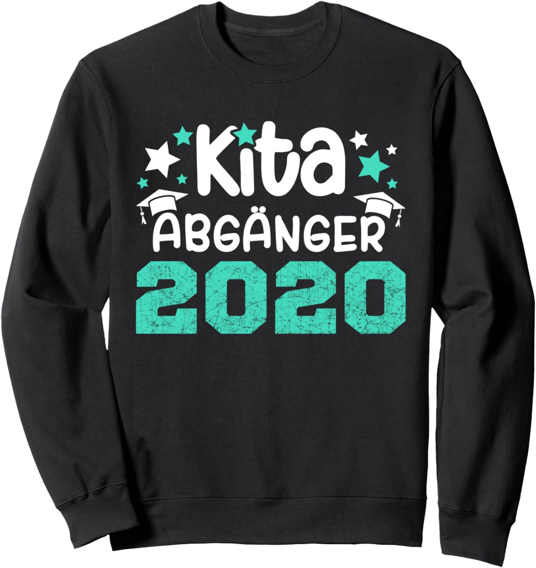 Bye Bye Kindergarten Kita Abgänger 2020 Einschulung Junge Sweatshirt