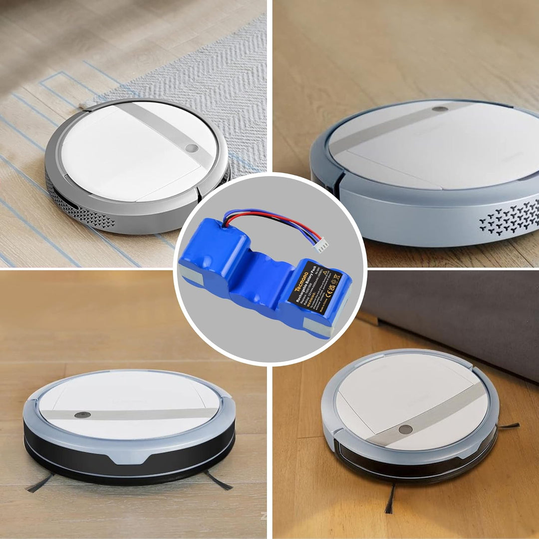12V 4000mAh Ersatzakku für ECOVACS Deebot 900, 700, M88, DE33, DE35, DG710, DG716 OZMO 610, 901, 902