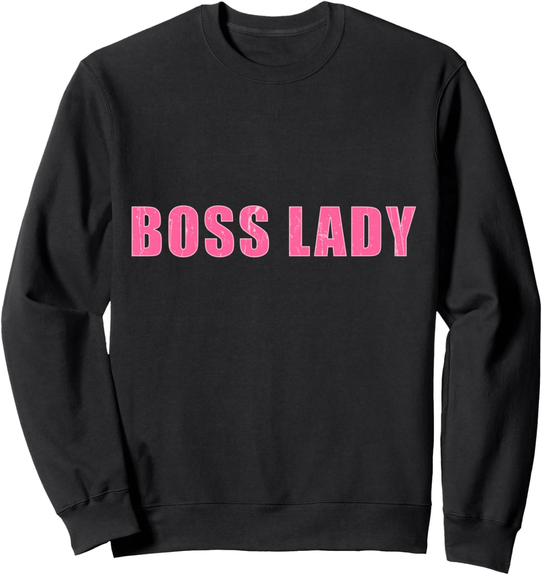 Babe Mädchen Dame CEO Boss Sweatshirt