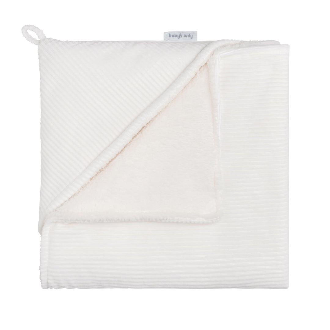 BO BABY'S ONLY - Baby Kapuzendecke Sense - 75x75 cm - Einschlagdecke Babyschale - Maxi Cosi Decke -