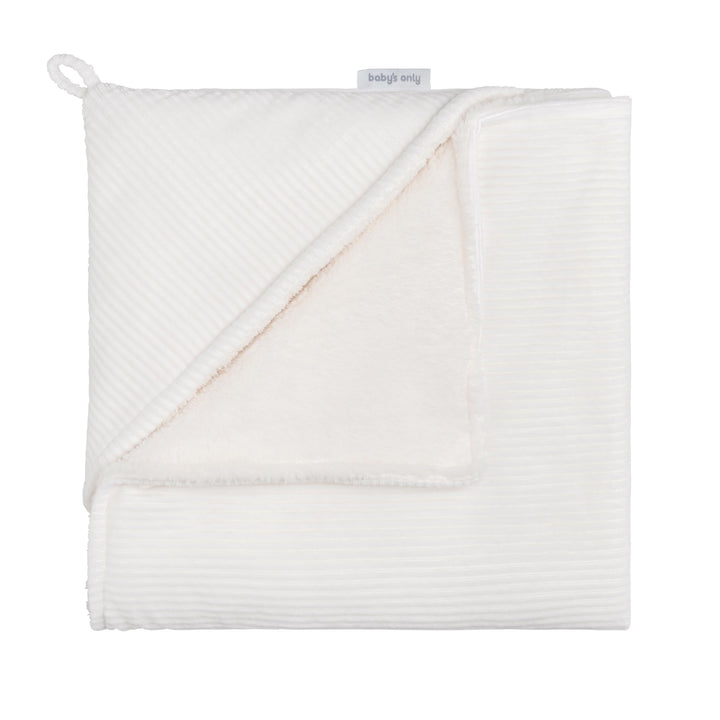 BO BABY'S ONLY - Baby Kapuzendecke Sense - 75x75 cm - Einschlagdecke Babyschale - Maxi Cosi Decke -