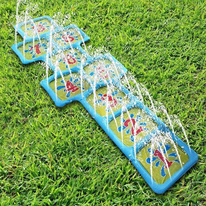 Toyland® Splash Hopscotch – Outdoor-Wasserspielzeug und -Spiele – Sommerspass – Mattengrösse 175 cm