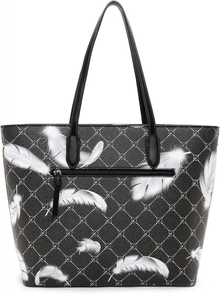 Tamaris Damen Handtasche 30107 Grösse: EU, Black-feather 193