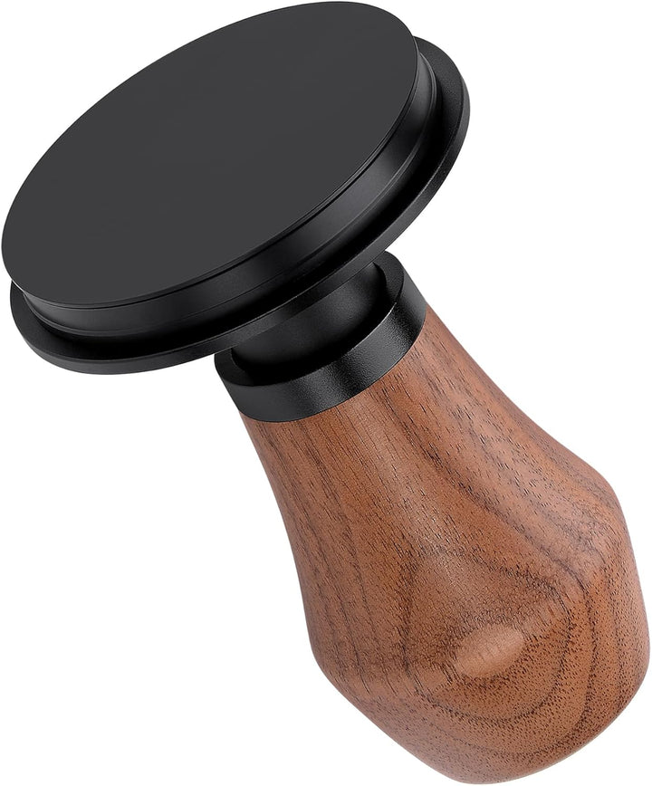 Normcore 51mm Espresso Tamper V4, Federbelasteter Kaffeetamper mit Titanium PVD-beschichtetem Flachb