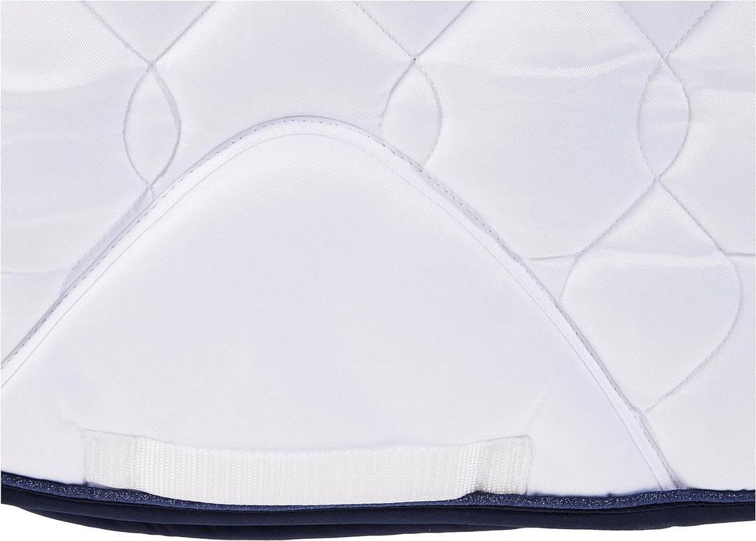 HKM Dressage Competition Schabracke Weiss/Navy One Size