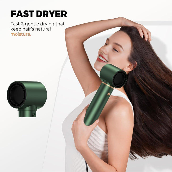 OKWRAP Hair Styler Set Hairstyler 5 in 1 Haarstyler, Airstyler Air Curlers Föhn 5 in 1 Mit Rundbürst