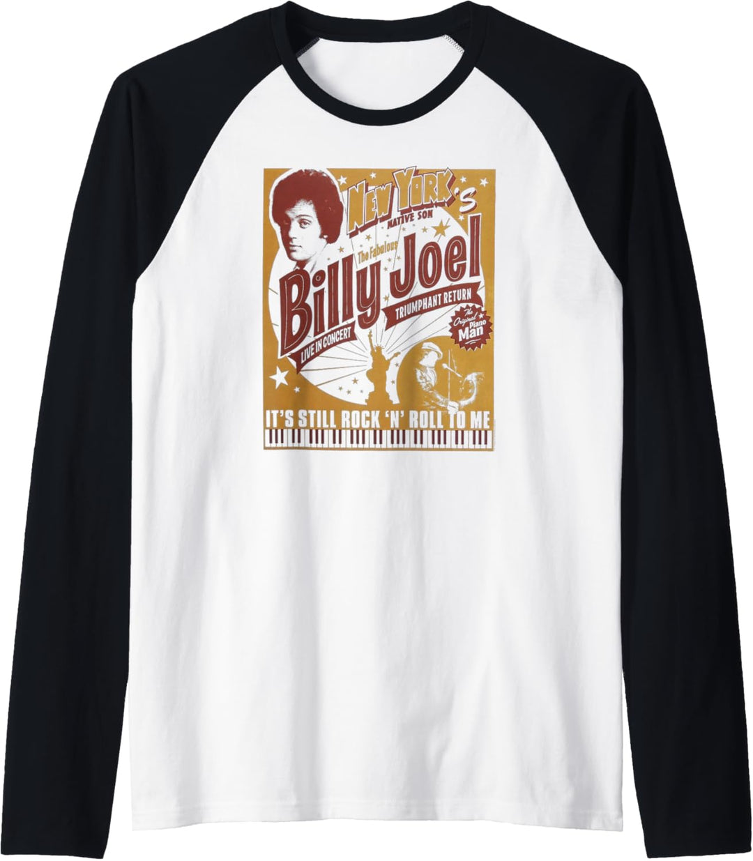 Billy Joel - New York's Native Son Raglan