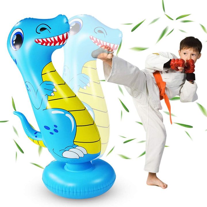 SUNSHINEMALL Boxsack für Kinder Boxen Dummy aufblasbare Cool Spass Spielzeug für Jungen Sport Gesche