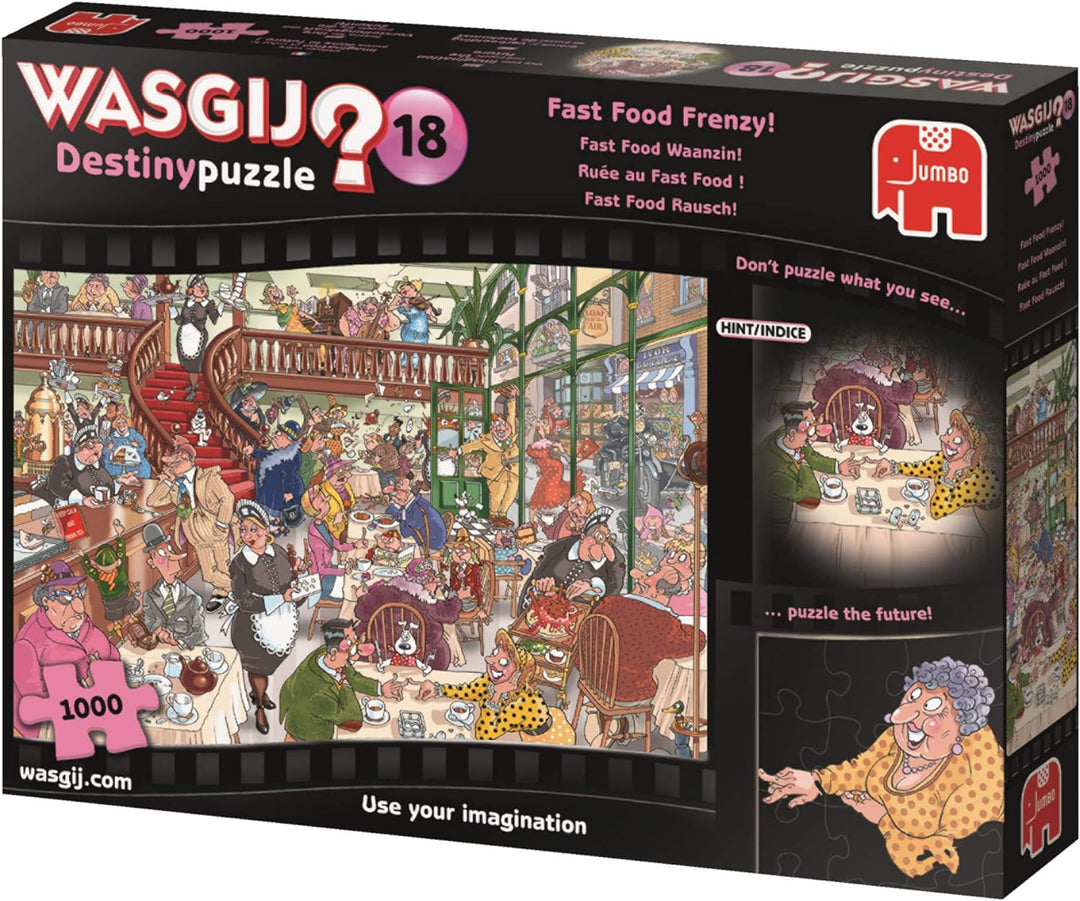 Wasgij JUM19157 19157 Puzzle, Mehrfarbig