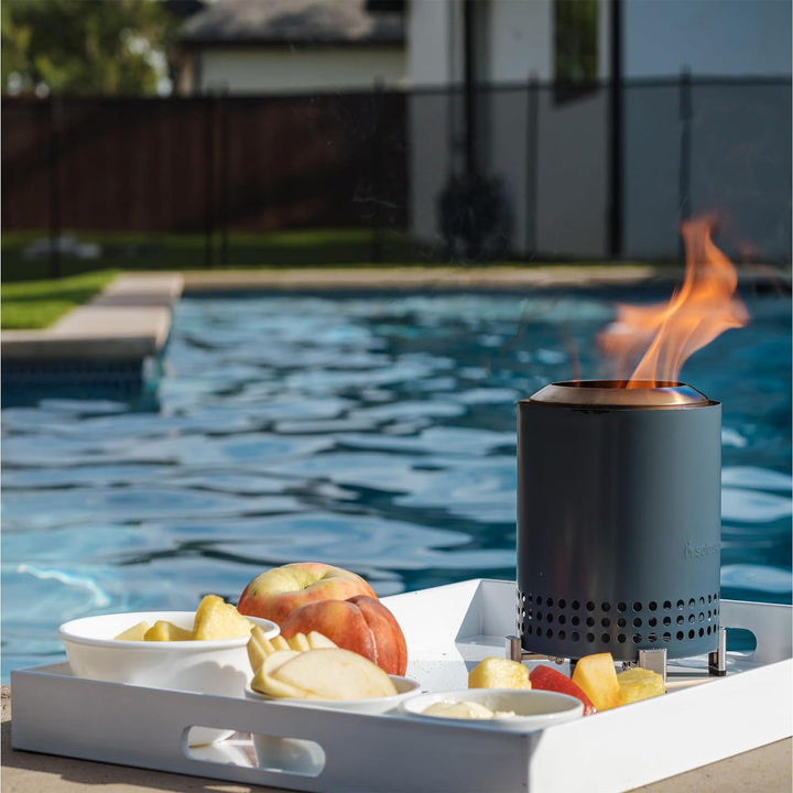 Solo Stove Mesa Tischfeuer Outdoor | Raucharmer Mini Tischkamin, Deko für Garten, Terrasse und Balko