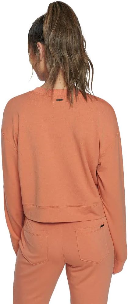 Hurley Damen Easy Oversized Pullover Pullover Sweater L Orange (Carnelian), L Orange (Carnelian)