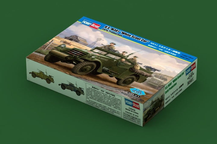 Hobby Boss 82451 Modellbausatz M3A1 Scout Car 'White' Early Version