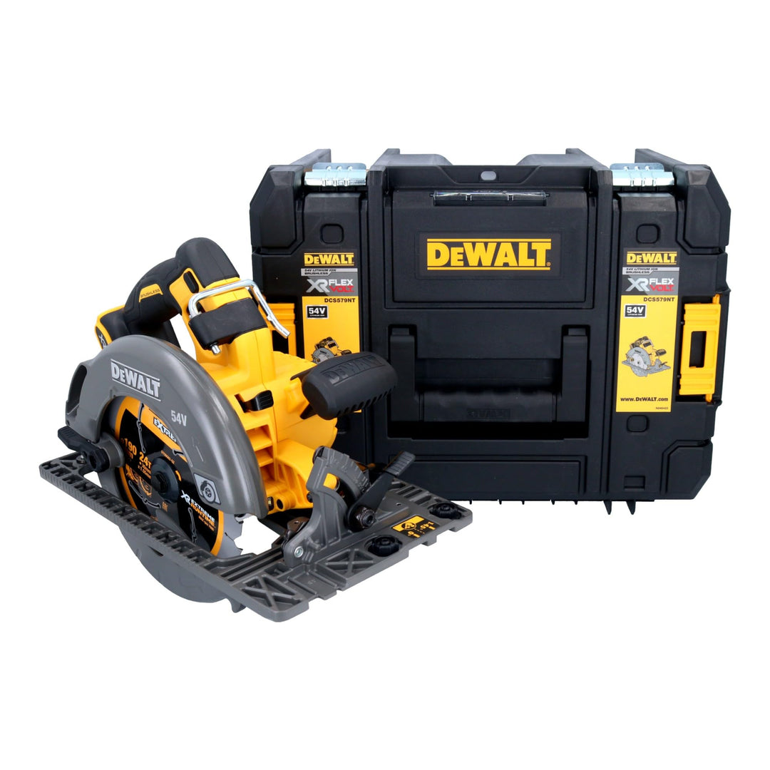 DEWALT DCS579NT-XJ, 54 V, Gelb-Schwarz, DCS579NT-XJ-Sierra Circular escobillas XR FLEXVOLT 54V sin c