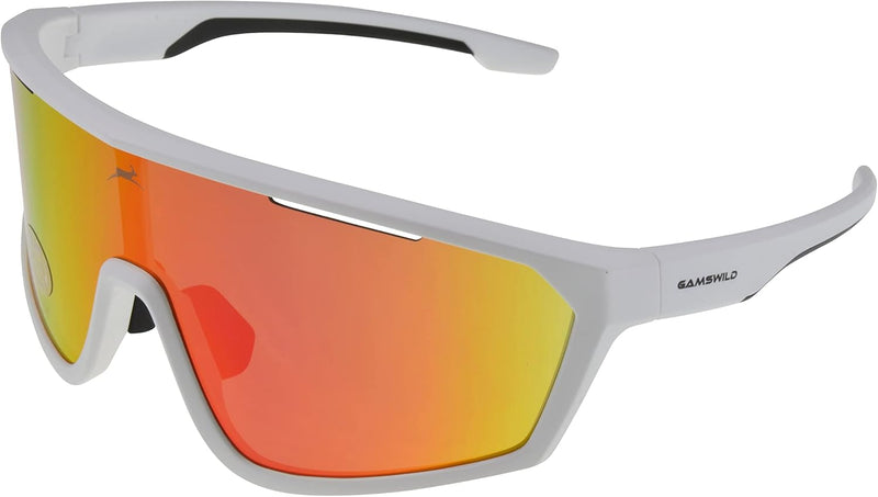 Gamswild WS5838 Sonnenbrille Sportbrille Skibrille Fahrradbrille Unisex Shield Herren Damen | blau |