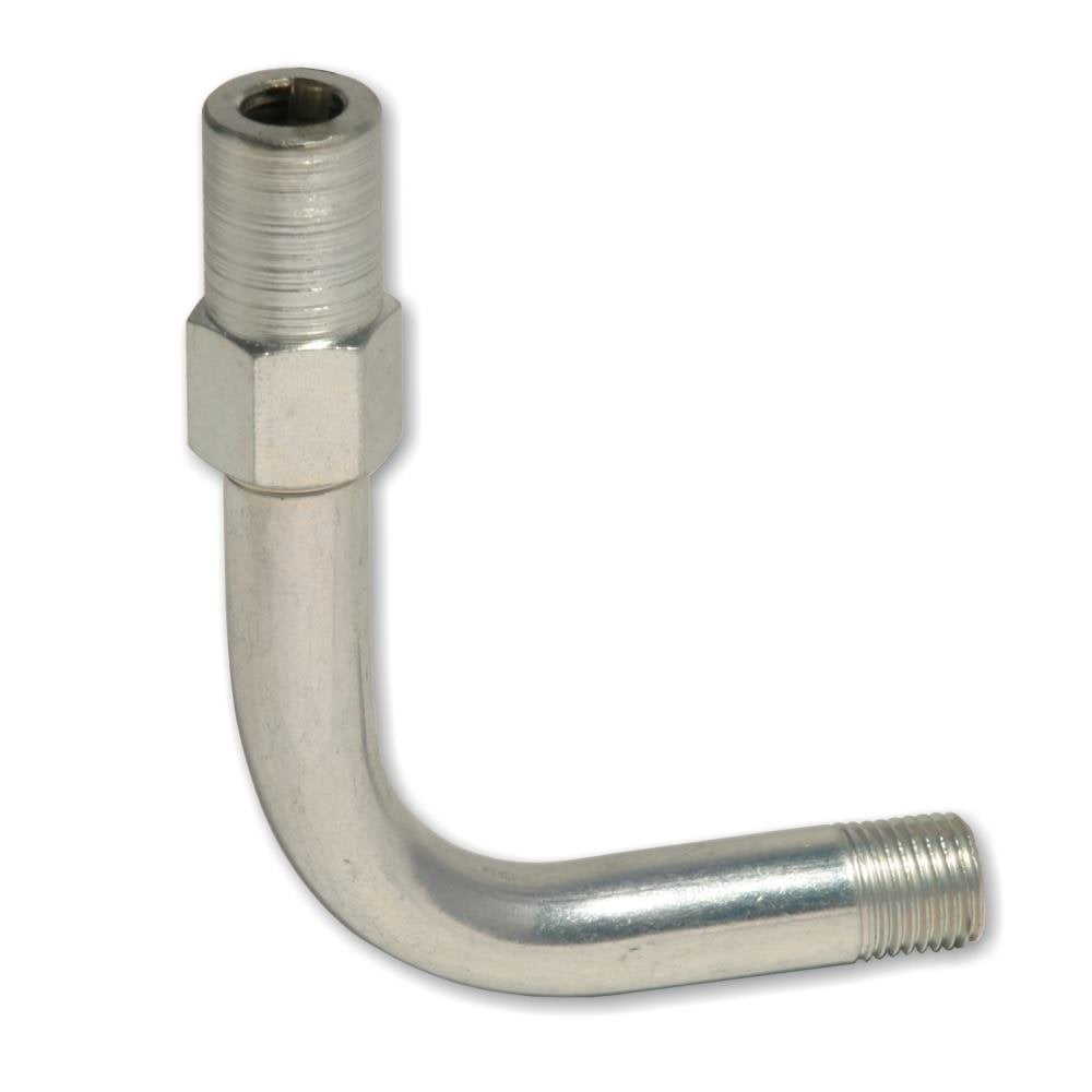 Füllrohr ecoFILL gebogen R1-4 mit zyl. Füllstutze 3390150