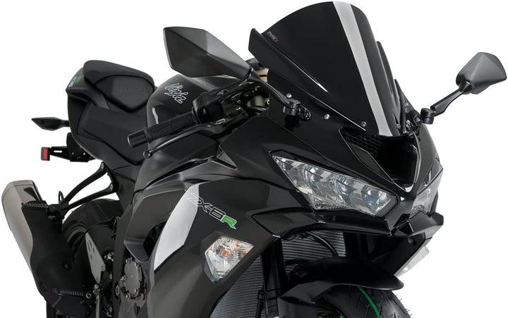 Puig Kuppel Racing 3177N für Kawasaki Zx-6R 636 19' Schwarz, Schwarz