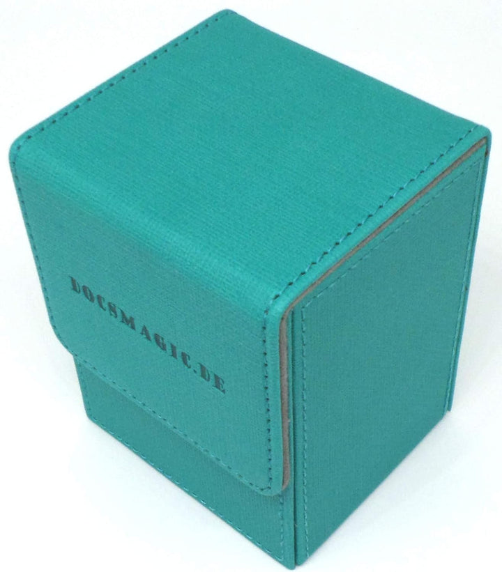 docsmagic.de Premium Magnetic Tray Long Box Mint Small + 2 Flip Boxes - Aqua Small + 2 Flip Boxes Aq