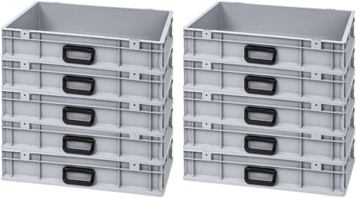 PROREGAL Eurobox NextGen Portable Uno | HxBxT 12x40x60cm | 23 Liter | Eurobehälter, Transportbox, Tr