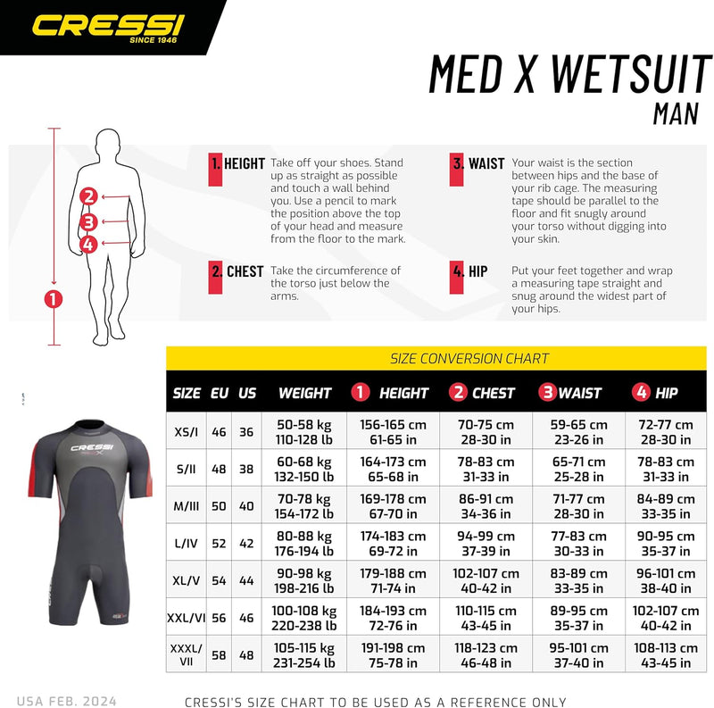 Cressi Med X Men&