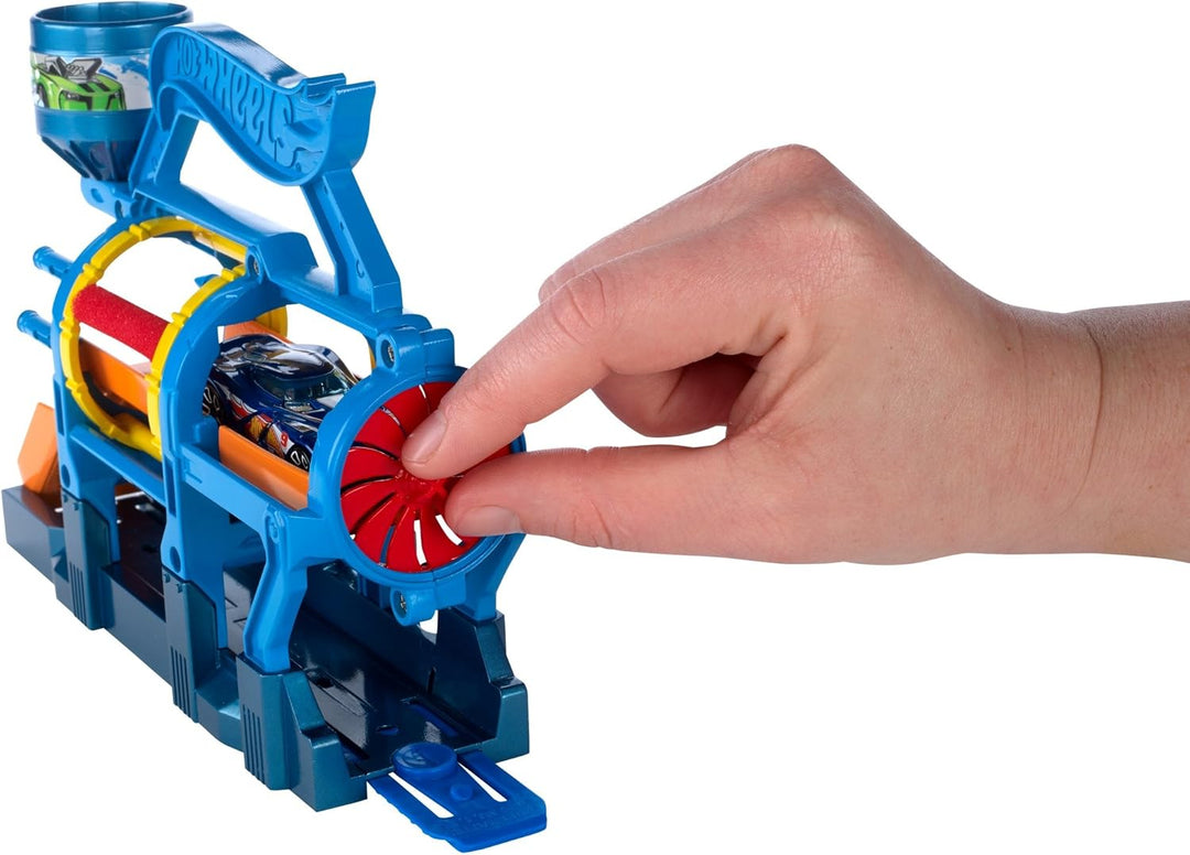 Hot Wheels Ausklappspielset Turbo-Waschanlage