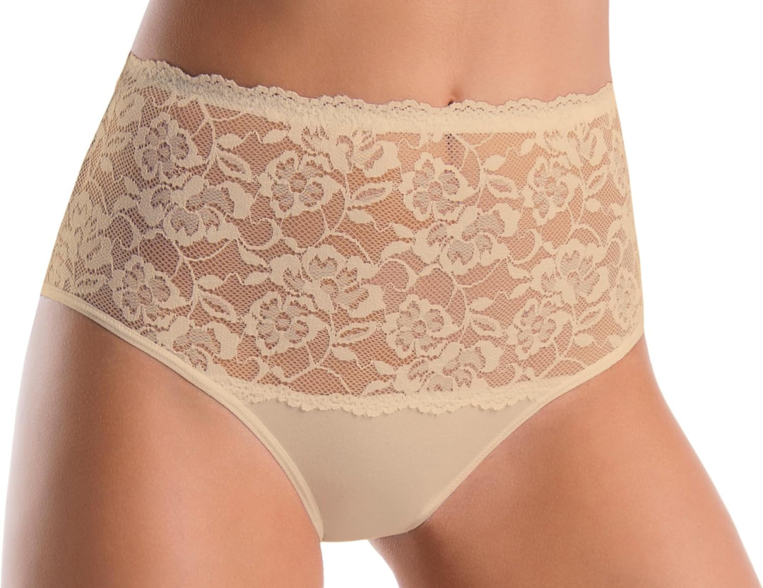 Teyli Slip Damen Baumwolle zum Kaschieren von Unvollkommenheiten - Bikinis & Taillenslips für Damen