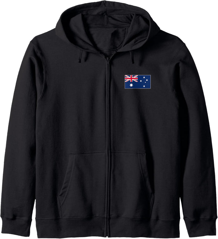 Australien Flagge Australische Aussie Flaggen Herren Damen Kapuzenjacke