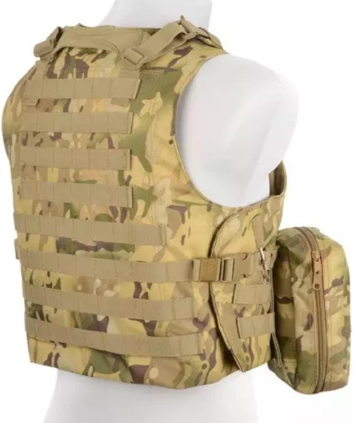 Gunfire Tactical FSBE Tactical Vest Universelle Grösse Multicam, Universelle Grösse Multicam