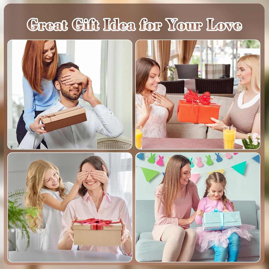 Gueray Tragbarer Bluetooth CD-Player mit Lautsprechern 3600mAh Wiederaufladbarer Vintage CD Spieler