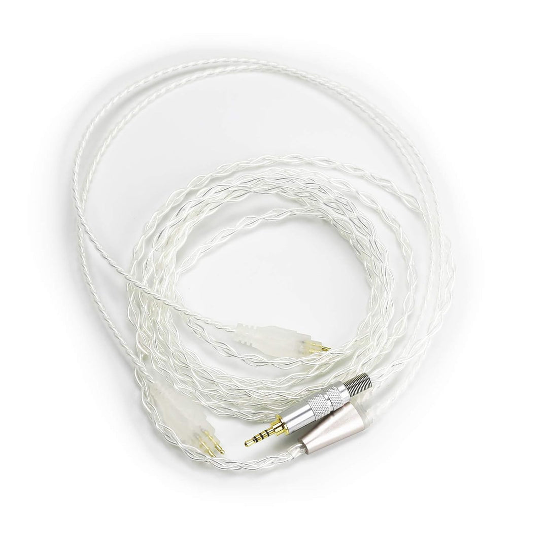 Audiokabel mit 2,5mm Trrs-Kabel mit symmetrischem Stecker Kompatibel mit Sennheiser HD650, HD600, HD