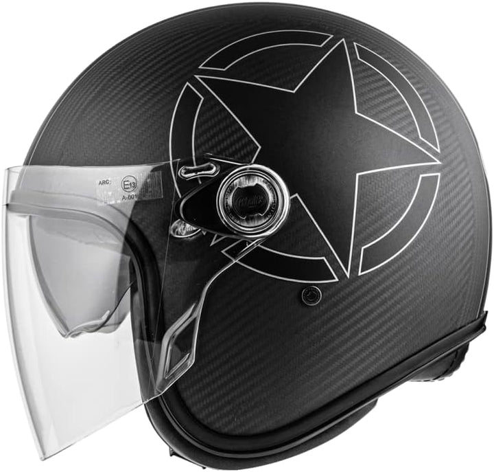 Premier Men's Vangarde Star Carbon Bm Helmet M CARBON SCHWARZ / WEISS, M CARBON SCHWARZ / WEISS