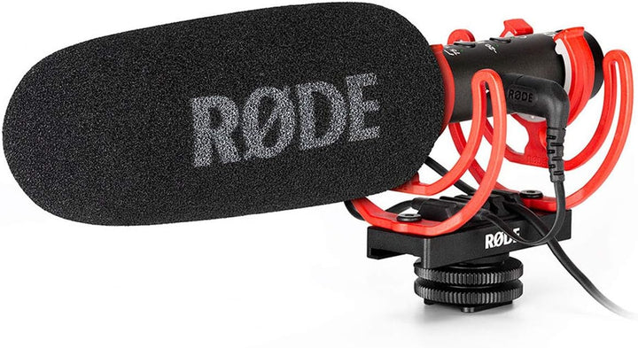 Rode Videomic NTG Broadcast Kamera-Mikrofon + keepdrum Fell-Windschutz