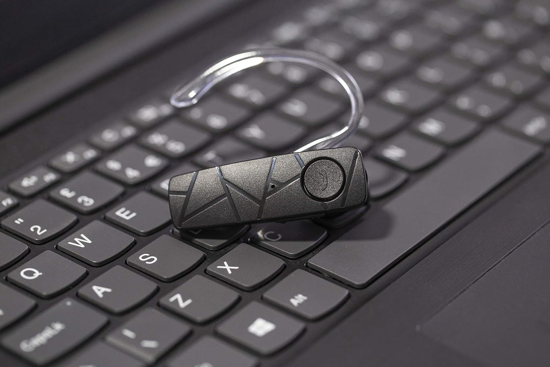 TELLUR Vox 55 Headset Bluetooth Handy, Headset für Handys, Multipoint-Zwei verbundene Geräte gleichz