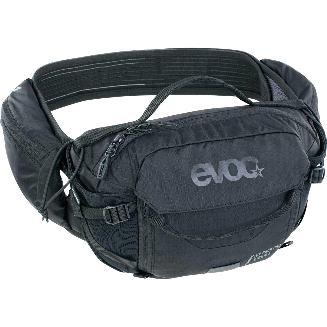 EVOC HIP PACK PRO E-RIDE 3 Hüfttasche Bauchtasche für E-Bike-Touren & Trails (3L Fassungsvermögen, A