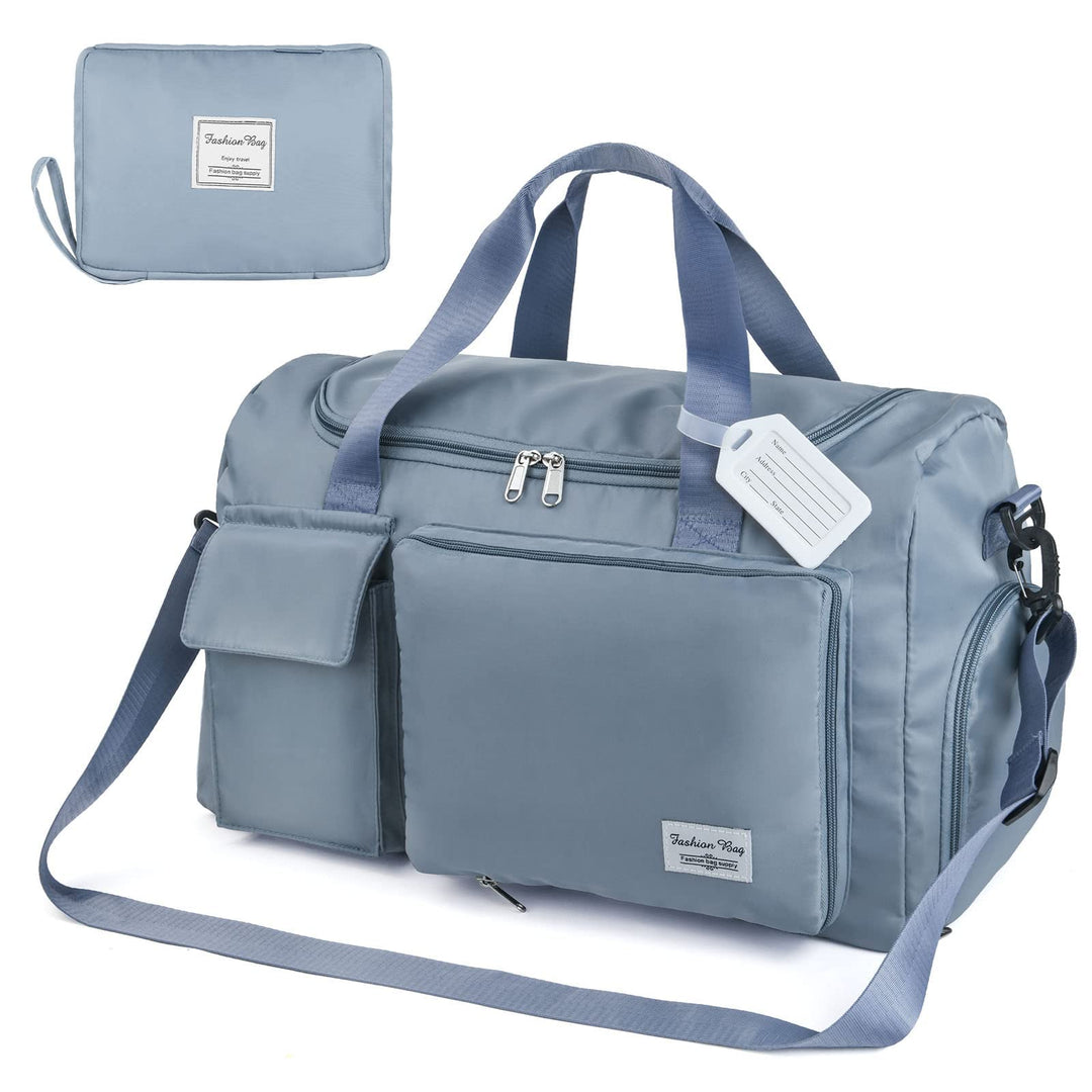 Flintronic 35L Faltbare Reisetasche Gepäcktasche Grosse Weekender Übernachtungstasche Urlaubstasche