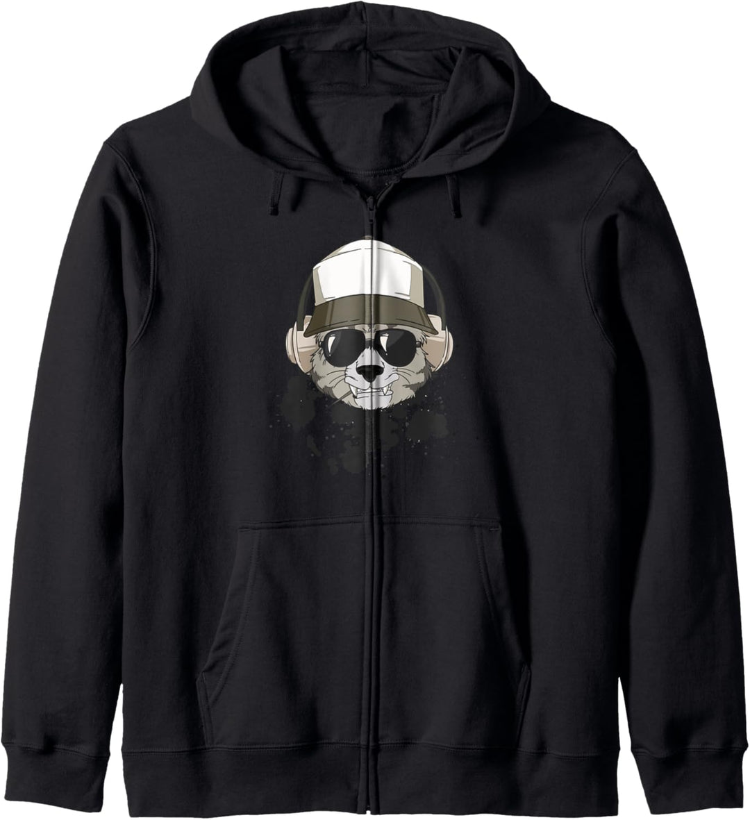 Coole Katze Kapuzenjacke