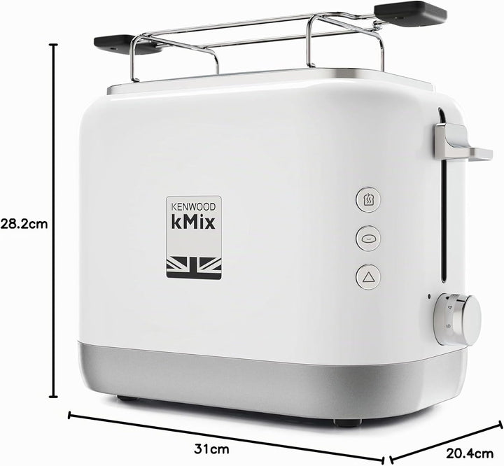 KENWOOD TCX751WH kMix Toaster - 2 Steckplätze - 900 W - Weiss, Weiss