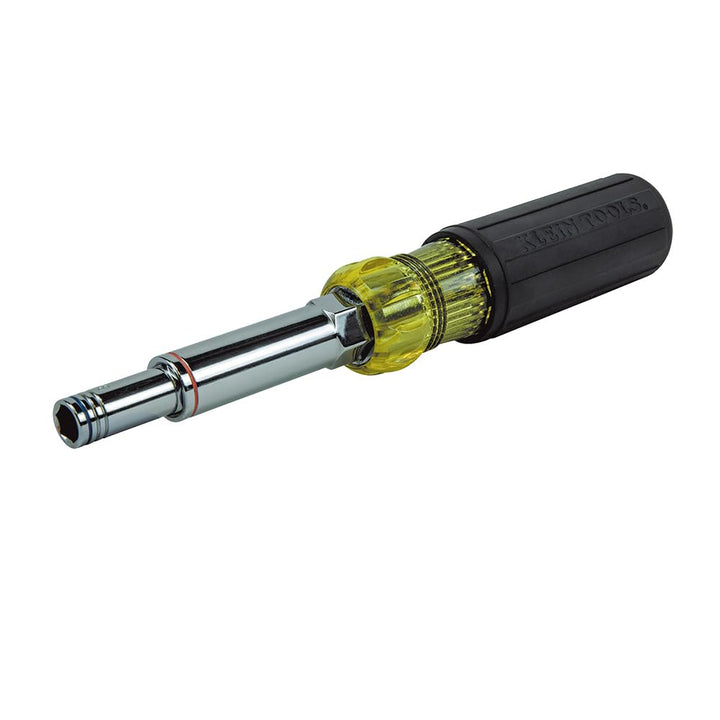 KLEIN TOOLS Steckschlüssel-Set, 6-in-1-Multi-Steckschlüssel-Set, robust, hohler Schaft, Sechskant-Gr
