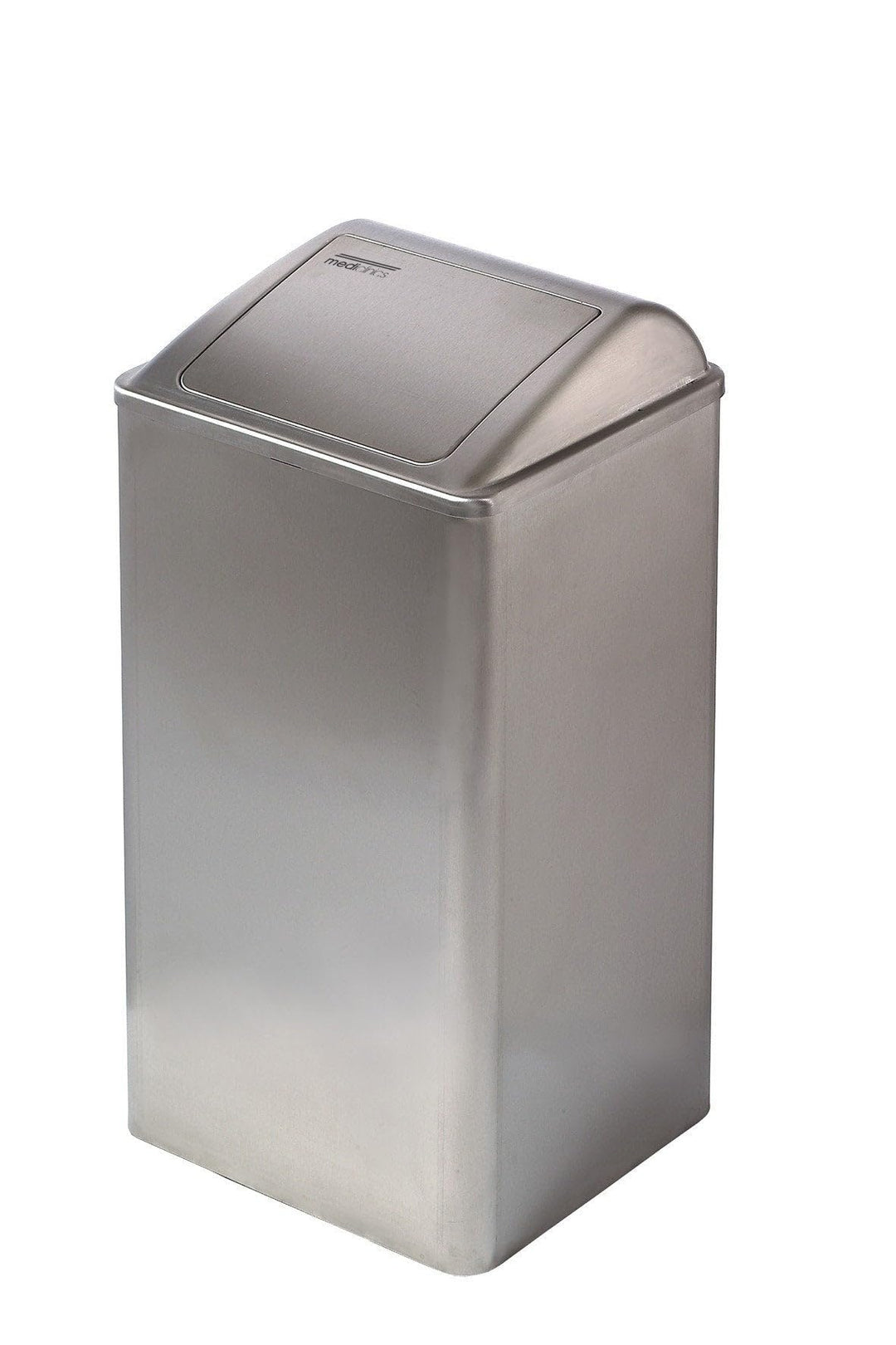 All Care 11062 Dutch Bins Mediclinics Edelstahl Geschlossen Abfallbehälter, 65 Liter, Edelstahl