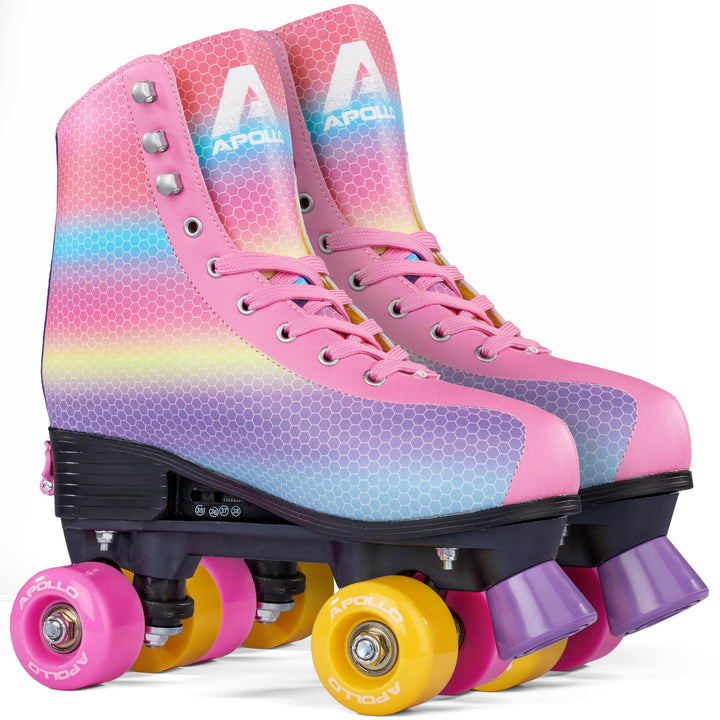 Apollo Disco Roller, Classic Roller | Rollschuhe für Kinder und Erwachsene | grössenverstellbare Qua