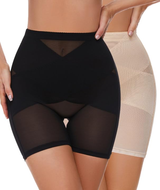 SIMIYA Bauchweg Unterhose Damen Shapewear Miederhose Hohe Taille Bauchkontrolle Leggings Unterwäsche