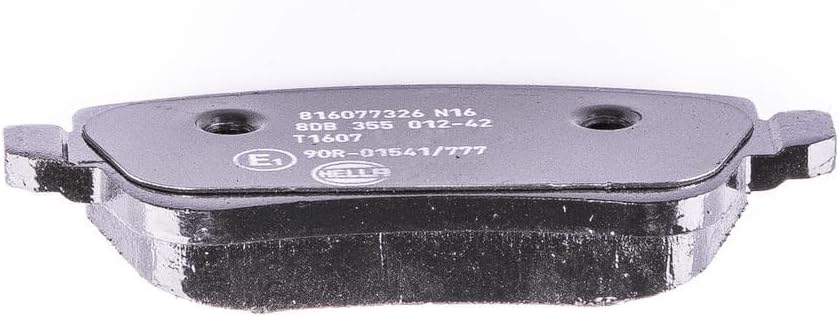HELLA PAGID 8DB 355 012-421 Bremsbelagsatz - T1607 - Dicke/Stärke: 16.8mm - Bremssystem: Lucas - nic