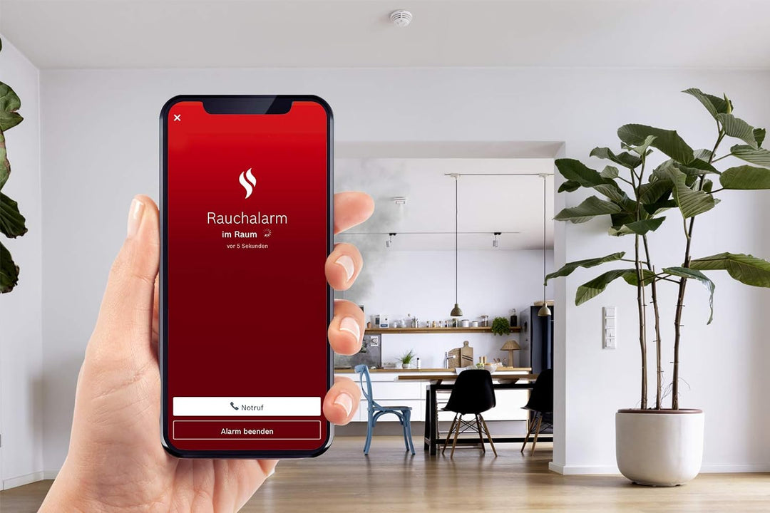 Bosch Smart Home Sicherheits-Basis-Set mit App kompatibel mit Apple HomeKit