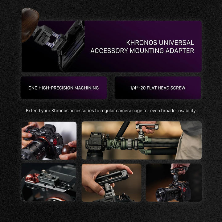 Tilta Khronos Ultimate Kit für iPhone 16 Pro | Inklusive Schutzhülle, Kühlventilator, Focus PD-Griff