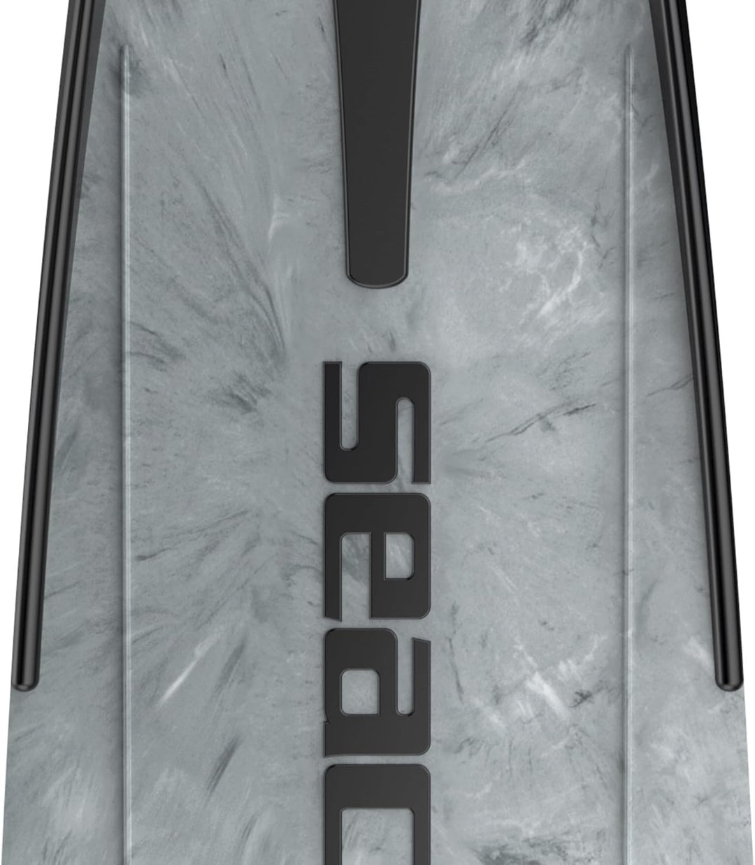 Seac Unisex-Adult Shout Lange Fussteilflossen für die Unterwasserjagd und zum Freitauchen Grau 36/38