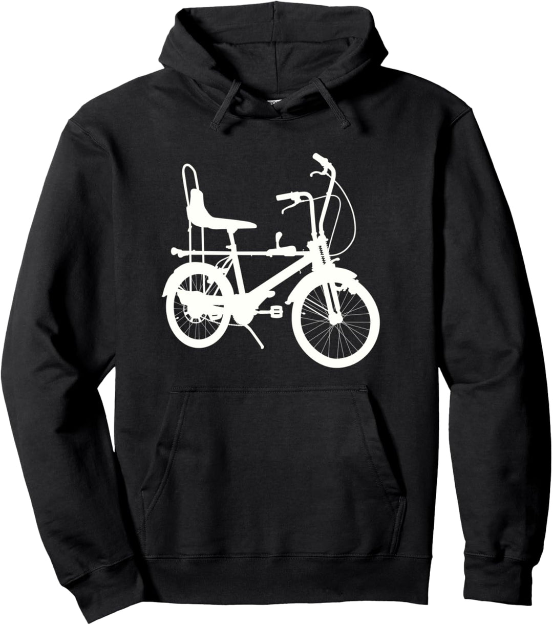High-Riser Wheelie Bike 70er Jahre Old School Hipster Pullover Hoodie