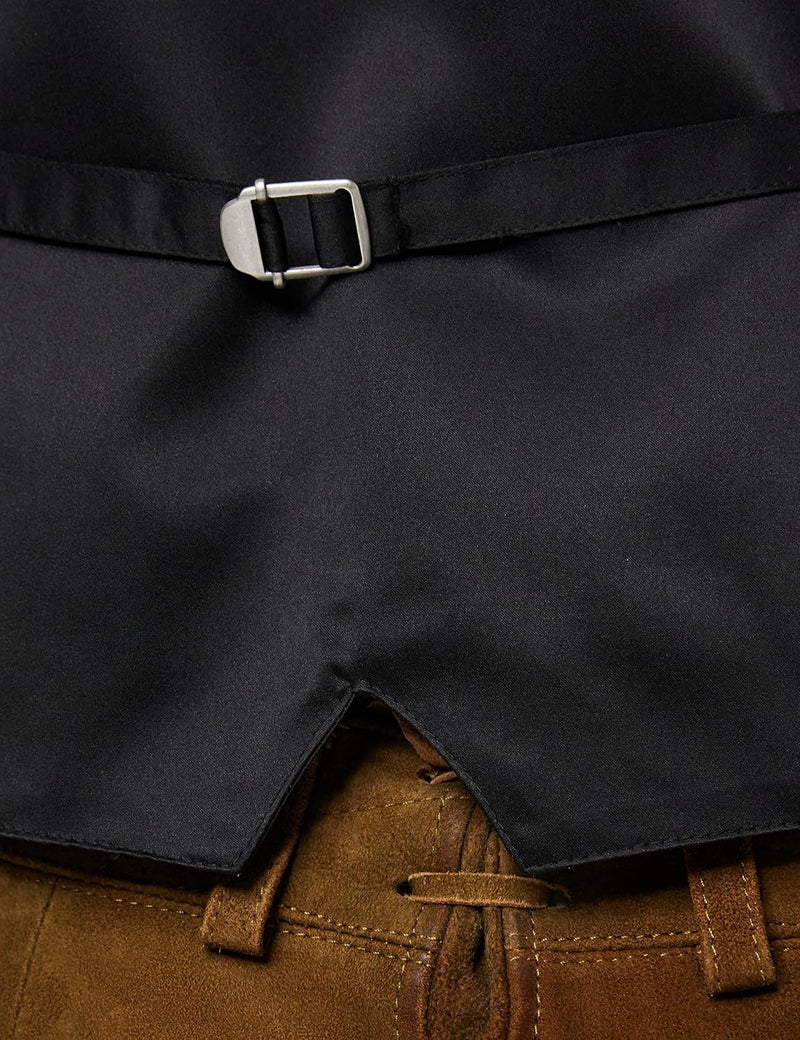 Stockerpoint Herren Trachtenweste Calzado 44 dunkelrot, 44 dunkelrot
