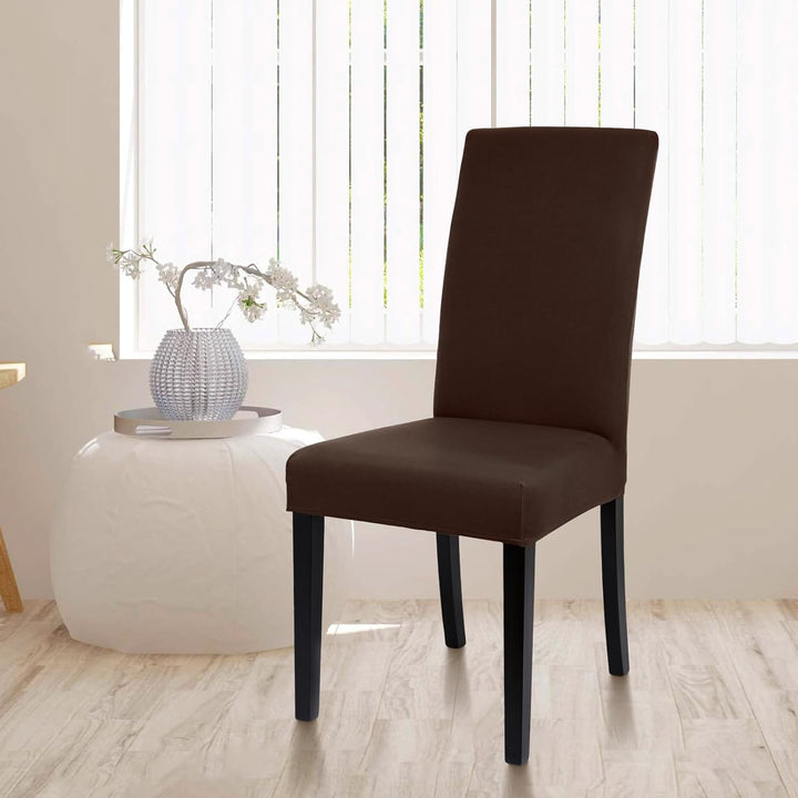 Yugarlibi Stuhlhussen 4er Set Stretch Stuhlhussen Schwingstuhl Elastische Hussen Stuhlbezug Abnehmba